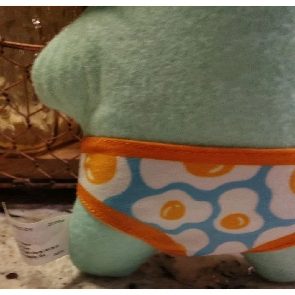 Fuggler Plush Budgie Underwear Funny Ugly Monster Blue‎ Button Eyes Monster
